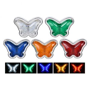 24v led butterfly shape side marker light