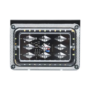24v led diamond strobe light, high brightness flashing fog & tail lamp for trucks & trailers