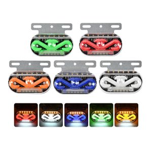 24v led truck side marker light with ground light