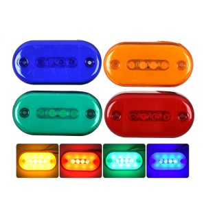 universal 24v led side marker light for heavy duty trucks