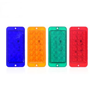 24v 18 led side marker light, 4 colors available