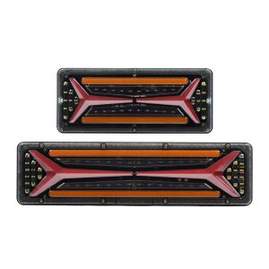 universal 12v 24v led rear tail light & side marker lamp for truck trailer